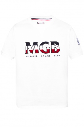 T-shirt with logo applique, zdjęcie 1 T-shirt with logo applique od Moncler Gamme Bleu